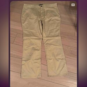 Lee Khaki Straight Leg Pants 18P
